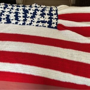 American Flag blanket